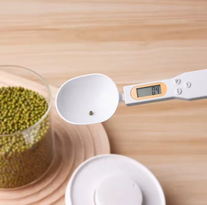 Balança Digital LCD Ajustável para Medição, Colher Medidora Eletrônica para Cozinha, Balança para Café em Pó, Balança para Confeitaria